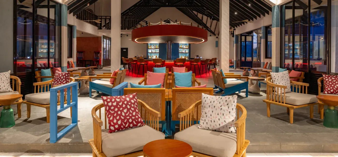 360 Bar view of Oblu Xperience Ailafushi North Male, Maldives